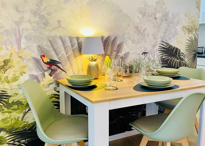 Fewozauber - Dom Oase, Zentrum, Terrasse, Business, Familie, Haustiere