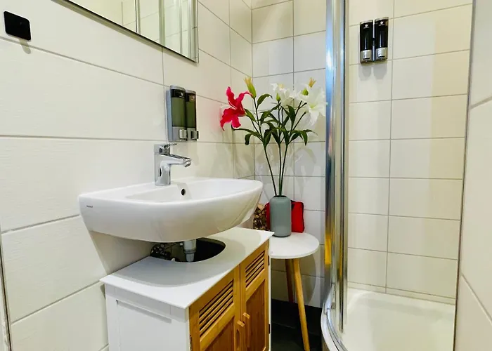 Fewozauber - Dom Oase, Zentrum, Terrasse, Business, Familie, Haustiere Apartamento